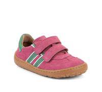 Barfußschuh FRODDO "Barefoot F-Motion", Jungen, Gr. 27, pink, Textil, Veloursleder, Schuhe Barfußschuh, Freizeitschuh, Sneaker mit Klettverschluss (36244556-27) pink
