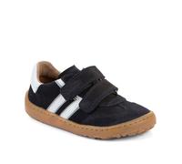 Barfußschuh FRODDO "Barefoot F-Motion", Jungen, Gr. 29, blau (dunkelblau), Textil, Veloursleder, Schuhe Barfußschuh, Freizeitschuh, Sneaker mit Klettverschluss (49207921-29) dunkelblau