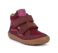 Barfußschuh FRODDO "BAREFOOT TEX WOOL", Jungen, Gr. 26, beerenfarben, Textil, Veloursleder, Schuhe Barfußschuh, Boots, Sneaker, Trekkingschuh mit TEX-Membrane (90145934-26)