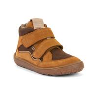 Barfußschuh FRODDO "BAREFOOT TEX WOOL", Jungen, Gr. 28, braun, Textil, Veloursleder, Schuhe Barfußschuh, Boots, Sneaker, Trekkingschuh mit TEX-Membrane (45446356-28)