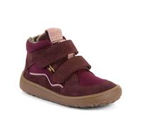 Barfußschuh FRODDO "BAREFOOT TEX WOOL", Mädchen, Gr. 28, rot, Textil, Veloursleder, Schuhe Barfußschuh, Boots, Sneaker, Trekkingschuh mit TEX-Membrane (85262810-28) rot