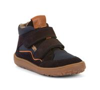 Barfußschuh FRODDO "BAREFOOT TEX WOOL", Mädchen, Gr. 30, blau, Textil, Veloursleder, Schuhe Barfußschuh, Boots, Sneaker, Trekkingschuh mit TEX-Membrane (20272219-30) blau