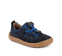 Barfußschuh FRODDO "Barefoot Trekk", Jungen, Gr. 30, blau (dunkelblau), Textil, Veloursleder, Schuhe Barfußschuh, Slip-on Sneaker, Schlupfschuh mit Schnellverschluss (61933351-30) dunkelblau