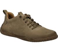 Barfußschuh JOSEF SEIBEL "Wallace 04", Herren, Gr. 43, braun (khaki), Leder, Schuhe Barfußschuh, Slipper, Halbschuh, Freizeitschuh, Komfortschuh in Weite G (=weit) (23637666-43) khaki