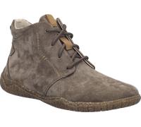 Barfußschuh JOSEF SEIBEL "Wynona 05", Damen, Gr. 41, braun (taupe), Leder, Schuhe Barfußschuh, Boots, Komfortschuh mit Wechselfußbett und Weite G (67124864-41) taupe