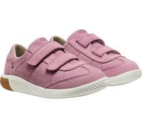 Barfußschuh KEEN "KNX T-TOE DS", Kinder, Gr. 25/26, lilas, star weiß, Leder, Schuhe (28086109-25) lilas, star weiß