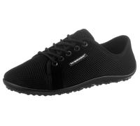 Barfußschuh LEGUANO "AKTIV", Herren, Gr. 45, schwarz, Textil, Schuhe Barfußschuh Schnürschuh Sommerschuh, Freizeitschuh, Halbschuh, Schnürschuh mit ergonomischer Formgebung (79578000-45) schwarz