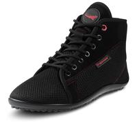 Barfußschuh LEGUANO "AKTIVE ALASCO", Damen, Gr. 37, schwarz, Textil, Schuhe Barfußschuh Schnürboots, Bequemschuh, Schnürboots für das Barfuß-Lauferlebnis (41318226-37) schwarz