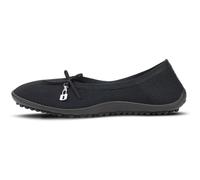 Barfußschuh LEGUANO "LADY LOOP", Damen, Gr. 38, schwarz, Textil, Schuhe Barfußschuh Ballerina Sommerschuh, Ballerina, Slipper, Bequemschuh mit süßer Zierschleife (25238834-38) schwarz