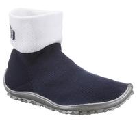 Barfußschuh LEGUANO "LEGUANITO", Mädchen, Gr. 26/27, blau (dunkelblau), Textil, Schuhe Barfußschuh Schlupfboots, Schlupschuh, Freizeitschuh, Hausschuh fördert optimal den Laufprozess (10313354-26) dun