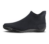 Barfußschuh LEGUANO "SNEAKER", Damen, Gr. XXL (46/47), schwarz, Textil, Schuhe Sockboots Barfußschuh Socksneaker Schlupfboots, Bequemschuh, Komfortschuh für Maschinenwäsche geeignet (56133748-XXL) sch
