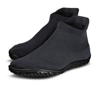 Barfußschuh LEGUANO "SNEAKER", Herren, Gr. L (42/43), schwarz, Textil, Schuhe Sockboots Barfußschuh Socksneaker Schlupfboots, Bequemschuh, Komfortschuh für Maschinenwäsche geeignet (56133748-L) schwar