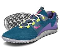 Barfußschuh LEGUANO "SPINWYN", Herren, Gr. 38, blau (blau kombiniert), Textil, Schuhe Barfußschuh, für Maschinenwäsche geeignet, Freizeitschuh, Halbschuh, Schnürschuh (27904264-38) blau kombiniert