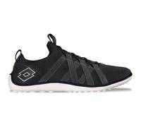 Barfußschuh LOTTO, Damen, Gr. 38, schwarz (schwarz, weiß), Kunstfaser, unifarben, Schuhe Barfußschuh, - mit extra dünner Sohle - wie barfuß (10197505-38) schwarz, weiß