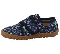 Barfußschuh LURCHI "Bibu 2 Barefoot", Jungen, Gr. 28, bunt (navy), Textil, Schuhe Barfußschuh, Klettschuh, Kinderschuh mit süßem Motiv, Größenschablone zum Download (99669018-28) navy