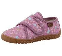 Barfußschuh LURCHI "Bibu 2 Barefoot", Jungen, Gr. 32, rosa (viola), Textil, Schuhe Barfußschuh, Klettschuh, Kinderschuh mit süßem Motiv, Größenschablone zum Download (50681646-32) viola