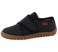 Barfußschuh LURCHI "Bibu Barefoot", Jungen, Gr. 30, blau (navy), Textil, Schuhe Barfußschuh, Klettschuh, Hausschuh mit Label, Größenschablone zum Download (28990757-30) navy