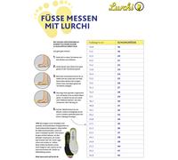 Barfußschuh LURCHI "Bibu Barefoot", Jungen, Gr. 30, weiß (beige), Textil, Schuhe Barfußschuh, Klettschuh, Hausschuh mit Label, Größenschablone zum Download (86646909-30) beige