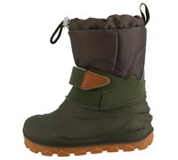 Barfußschuh LURCHI "Jan Barefoot", Mädchen, Gr. 35, khaki, braun, Lederimitat, Textil, Schuhe Barfußschuh, Barfußschuh, Klettboots mit Warmfutter, Größenschablone zum Download (91488263-35) khaki, bra