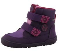 Barfußschuh LURCHI "Jess Barefoot TEX", Kinder, Gr. 32, bunt (beere, lila), Lederimitat, Textil, modisch, Schuhe, Klettboots mit Tex-Ausstattung, Größenschablone zum Download (73104459-32) beere, lila