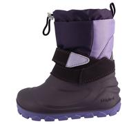 Barfußschuh LURCHI, Jungen, Gr. 31, lila (lila, flieder), Lederimitat, Textil, Schuhe Barfußschuh, Barfußschuh, Klettboots mit Warmfutter, Größenschablone zum Download (79041020-31)