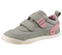 Barfußschuh QNUFFS "Erle", Jungen, Gr. 25, river, rosa, Lederimitat, Textil, kontrastfarbene Details, Schuhe Barfußschuh, Klettschuh, Halbschuh, Sneaker mit Kontrastbesätzen (98600866-25) river, rosa