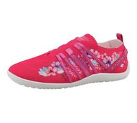Barfußschuh TOM TAILOR "Lidia", Jungen, Gr. 38, pink multicolor, Lederimitat, Textil, Schuhe Barfußschuh, Freizeitschuh, Schlüpfschuh mit Blütenmuster (45602042-38) pink multicolor