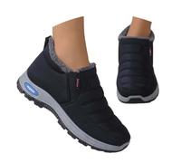 barfußschuhe winter damen, Winterschuhe Damen Gefüttert Herbstschuhe Elegant Stiefeletten Winter Winterstiefel Herren Vintage Moon Boot Freizeit Herbst Schneeschuhe Outdoor Winterboots Gr.36-48