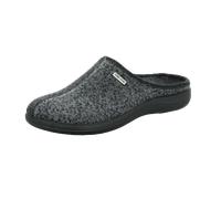 Rohde 6550 Bari Schuhe Damen Hausschuhe Pantoffeln Softfilz Weite G, Größe:42 EU, Farbe:Grau
