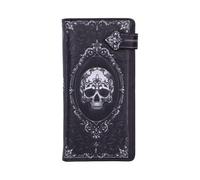 Barock Totenkopf Prägung Münzbörse Gothic Stil 10x3x19cm