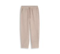 Denim Tom Tailor - Barrel Cordhose mit Kordelzug atmosphere beige - Gr. - XS