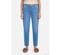 Slim-fit-Jeans BETTY BARCLAY "Damen unifarben", Damen, Gr. 40, Normalgrößen, blau, Denim/Jeans, Obermaterial: 100% Baumwolle, lässig geschnitten, Jeans Slim-fit-Jeans (99968711-40) blau