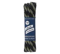 Barth Schnürsenkel Bergsport halbrund schwarz/hellgrün/weiß 150cm
