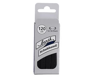 Barth Schnürsenkel Modisch schwarz 120cm