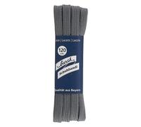 Barth Schnürsenkel/Schauhbandl modisch dunkelgrau 120cm - 1 Paar