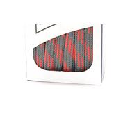 Barth Schnürsenkel, Schuhbandl Laces Bergsport Grau-Rot (90-200cm) (90 cm)