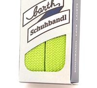 Barth Schuhbandl breite Flachsenkel Fat Laces Schnürsenkel Schuhband breit 15 mm (Grün - 660, 120cm)