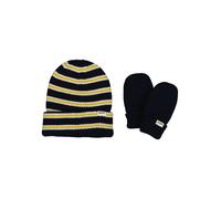 Barts 2tlg. Set: Mütze und Fäustlinge in Dunkelblau - Größe 45-47 cm | Baby Muetzen