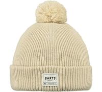 BARTS Herren Mütze - Arkade Beanie, Bommel, One Size, einfarbig Creme
