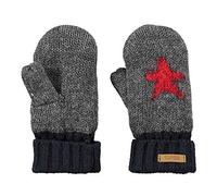 Barts Baby - Jungen Milkyway Mitts Fäustlinge, Grau (DARK HEATHER 0019), Neugeboren (Herstellergröße: 0)