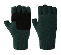 Barts Banxs Fingerless Handschuhe Strickhandschuhe Herrenhandschuhe Herren - Winter Herbst-Winter - S/M dunkelgrün