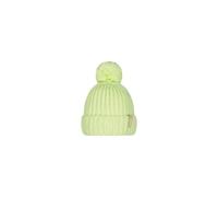Barts Damen Strickmütze Joansy gefütterte Wintermütze mit Bommel 3406 Limoncello 17