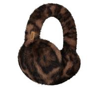 Barts Ohrenwärmer Big Fur Damen Kunstpelz Leo-Print Dunkelbraun One Size