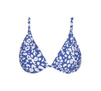 Barts Bikini-Oberteil "Des Wire Triangle" in Blau - Größe 36_A/B-Cup | Damen Bademode
