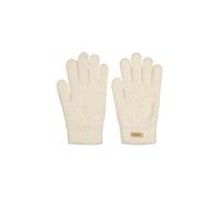 Barts Damen Strickhandschuhe Bridgey Gloves gefütterte Fingerhandschuhe 0566 Cream 10