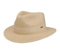 Barts Carnations Stoffhut Sommerhut Sonnenhut Gartenhut Strandhut Damen/Herren - Klettverschluss Sommer Frühling-Sommer - One Size beige
