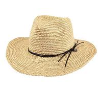 Barts Celery Summer Hut Damenhut Strohhut Sonnenhut Sommerhut Strandhut Damen - mit Lederband Sommer Frühling-Sommer