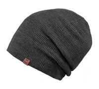 Barts - Coler Beanie - Mütze, Gr. One Size, grau/schwarz (DarkHeather)