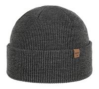 Barts Coler Beanie Strickmütze Umschlagmütze Wintermütze (One Size - anthrazit)