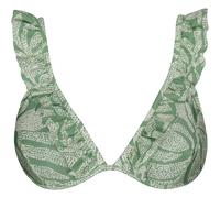 Barts Damen Akamu Wire Triangle Bikini Oberteil (Größe M, gruen)